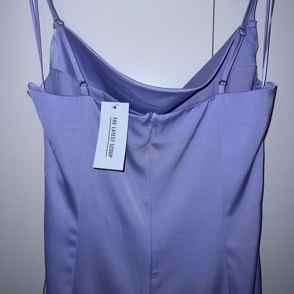 Purple slip dress - Picture 2 of 3